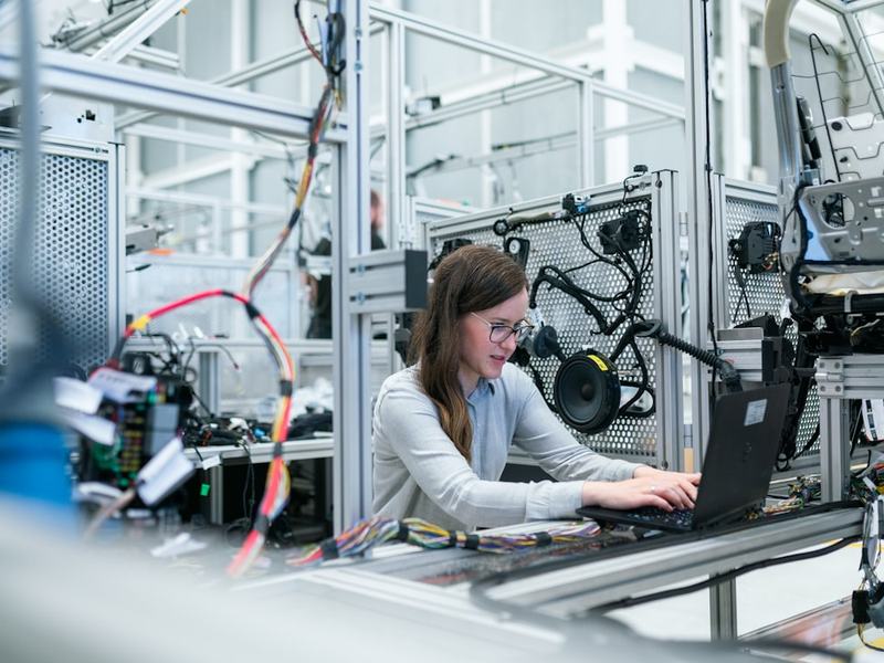 Engineer bringing a production line onto one system